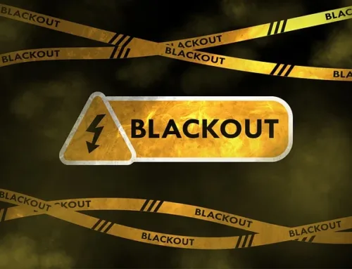 Heerlijk zo’n black-out tijdens je presentatie